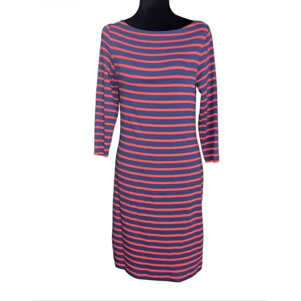 Gap Striped Boatneck Dress